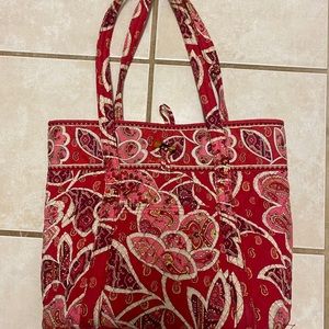 Vera Bradley Tote Bag - Pink/Red pattern